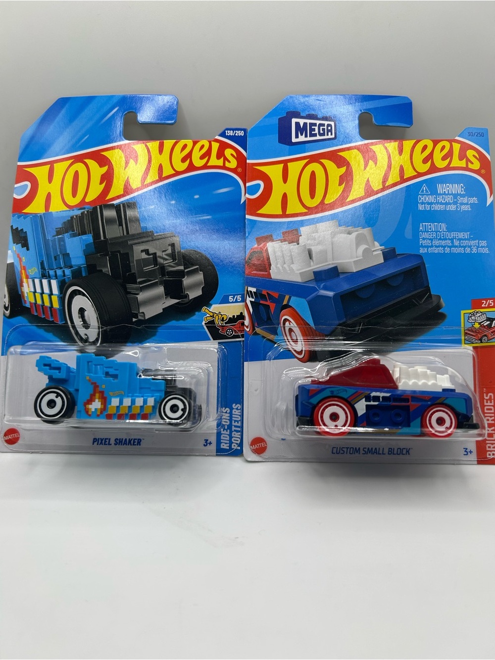 Hot Wheels Pixel Shaker & Custom Small Block Bundle 🔥🛞